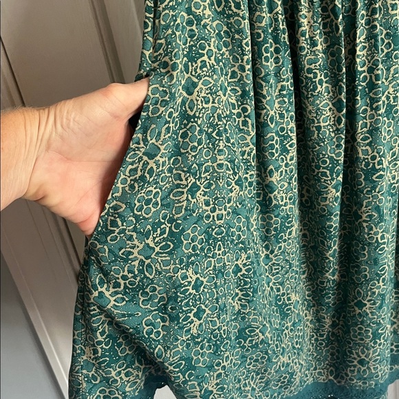 Free People Green Tabitha Mini Dress Size Large NWOT - Picture 10 of 13